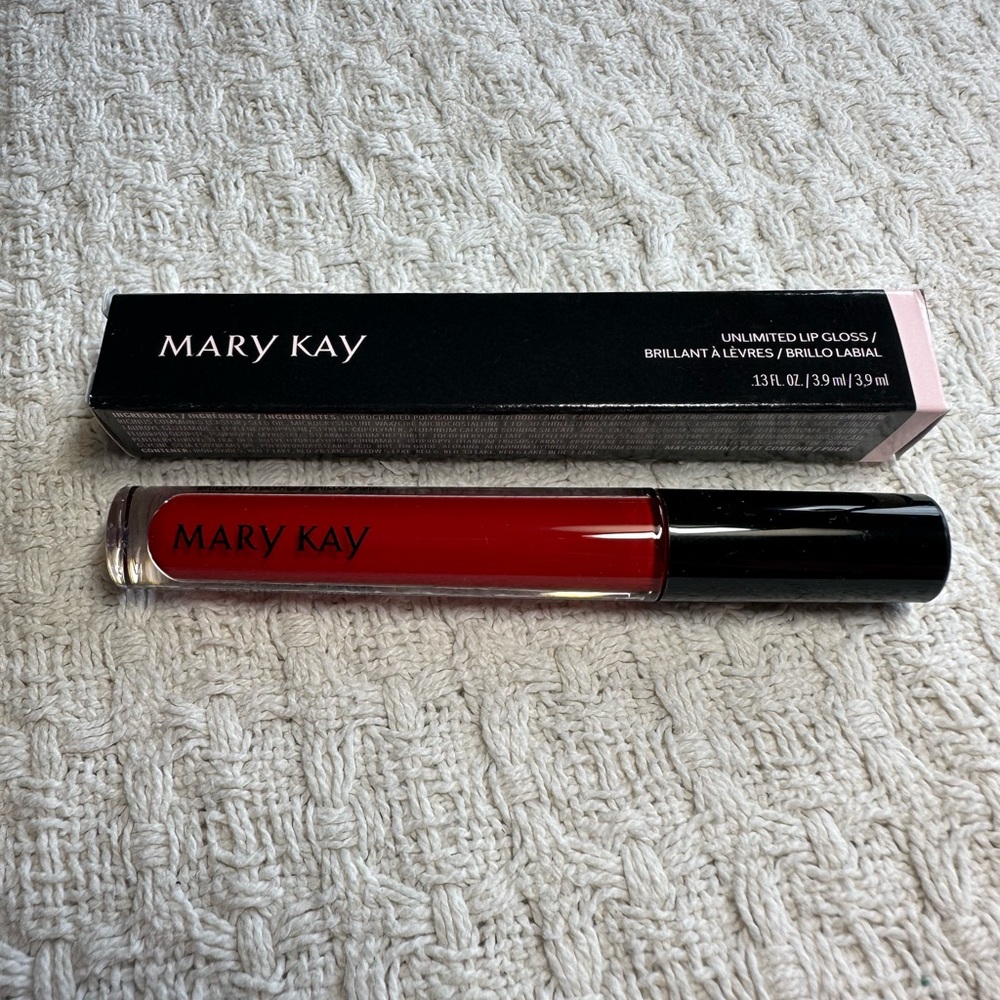 Mary Kay Unlimited Red Lip Gloss - Iconic Red‎